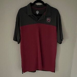 South Carolina Gray and Garnet Polo Shirt
